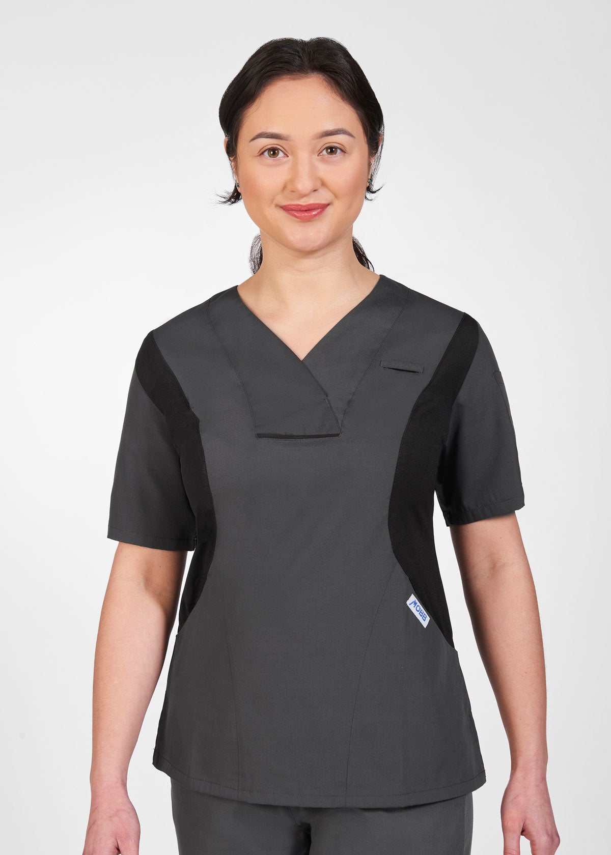 424T Active Flexi V-Neck Scrub Top - Theatrewrap