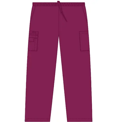 Unisex Drawstring/Elastic 5 Pocket Scrub Pant - Theatrewrap