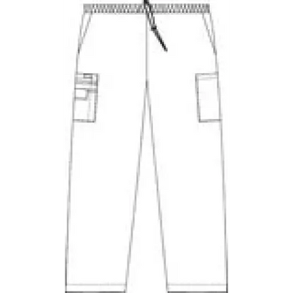 Unisex Drawstring/Elastic 5 Pocket Scrub Pant - Theatrewrap